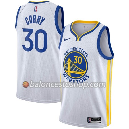 Camiseta Hombre NBA Golden State Warriors Stephen Curry 30 2019-20 Nike Association Edition Swingman